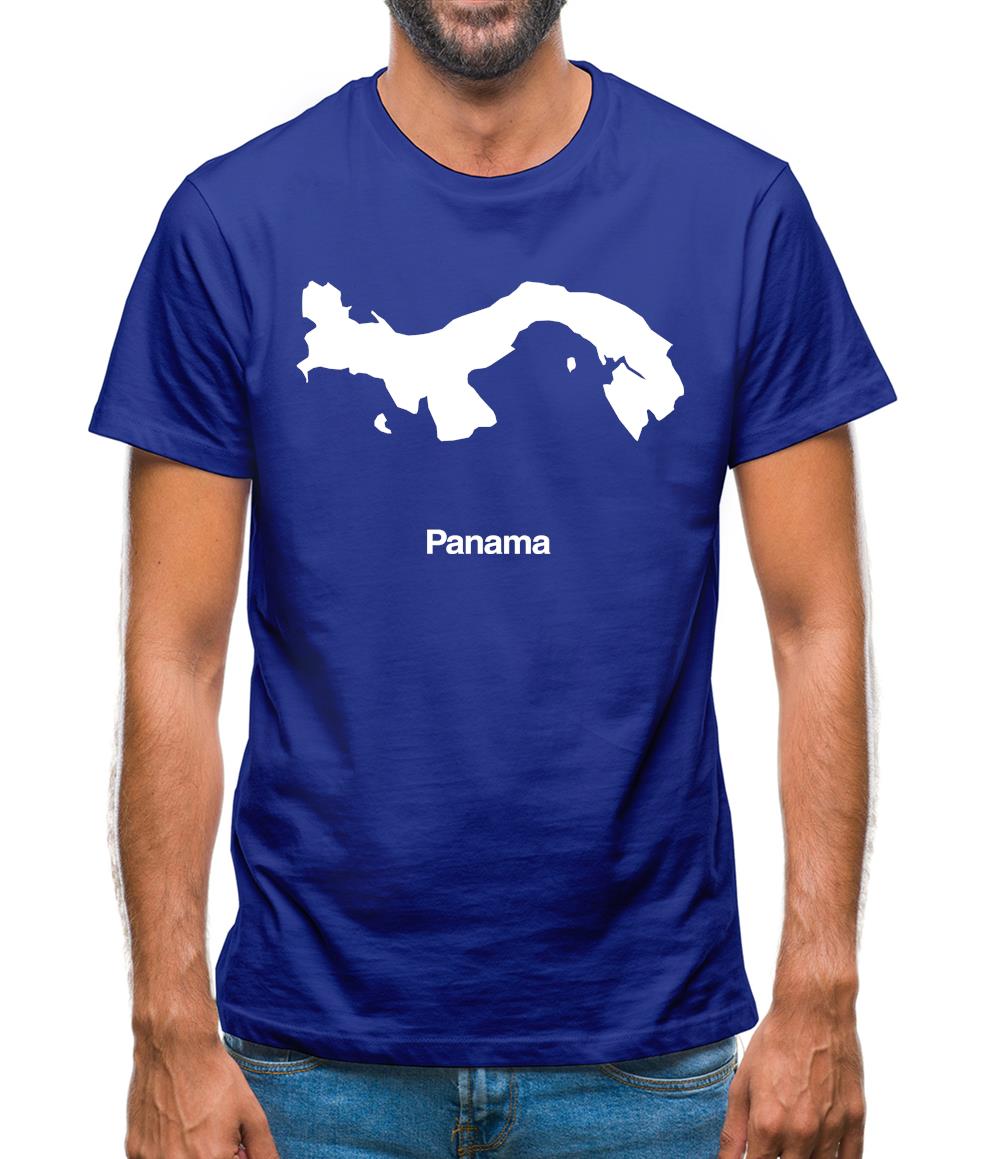 Panama Silhouette Mens T-Shirt Panama Silhouette Mens T-Shirt
