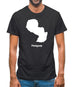 Paraguay Silhouette Mens T-Shirt Paraguay Silhouette Mens T-Shirt
