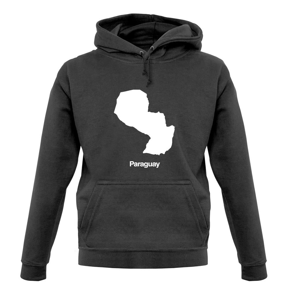 Paraguay Silhouette unisex hoodie Paraguay Silhouette unisex hoodie
