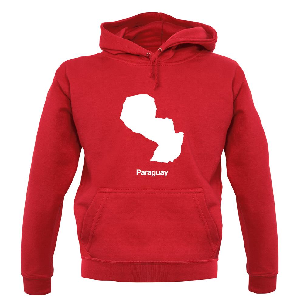 Paraguay Silhouette unisex hoodie Paraguay Silhouette unisex hoodie