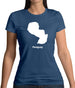 Paraguay Silhouette Womens T-Shirt Paraguay Silhouette Womens T-Shirt