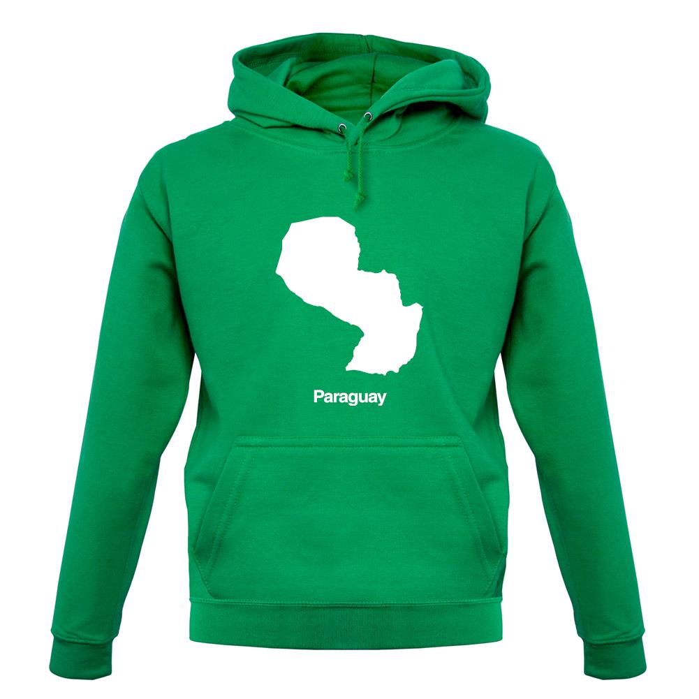 Paraguay Silhouette unisex hoodie Paraguay Silhouette unisex hoodie