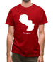 Paraguay Silhouette Mens T-Shirt Paraguay Silhouette Mens T-Shirt