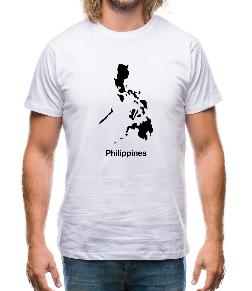 Philippines Silhouette Mens T-Shirt Philippines Silhouette Mens T-Shirt
