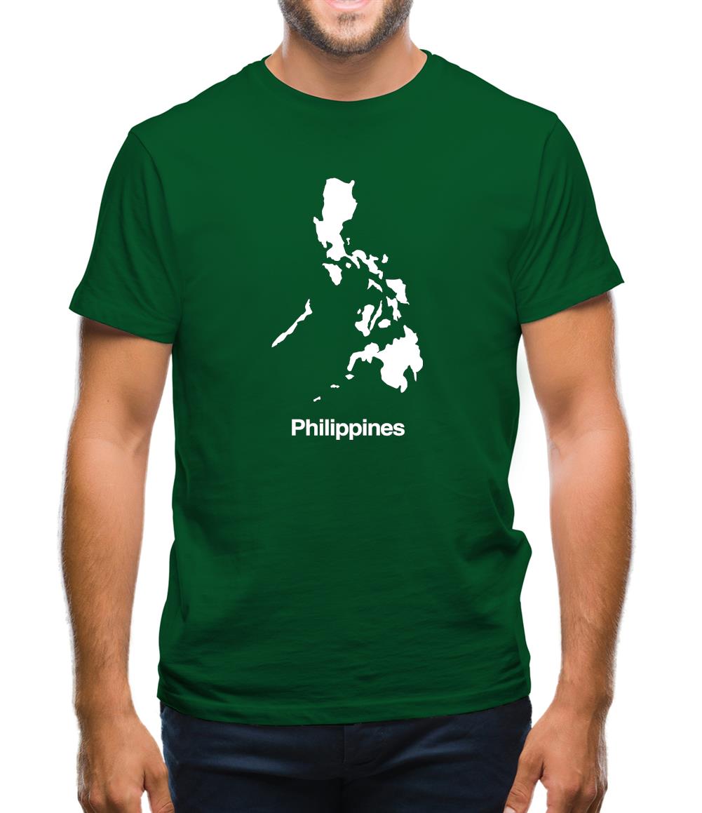 Philippines Silhouette Mens T-Shirt Philippines Silhouette Mens T-Shirt