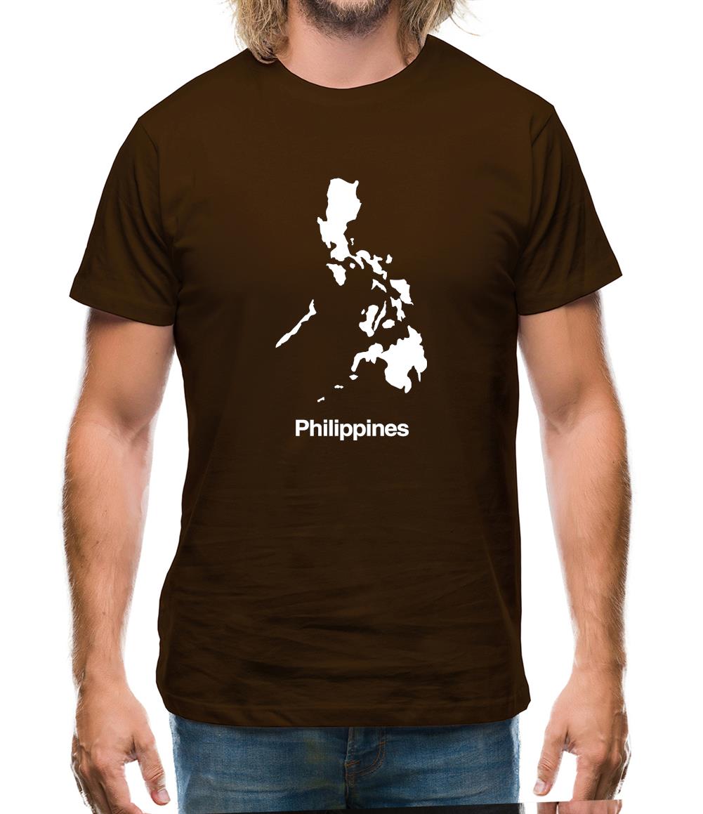 Philippines Silhouette Mens T-Shirt Philippines Silhouette Mens T-Shirt