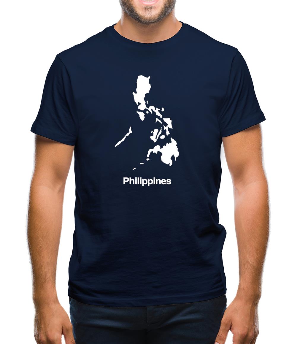Philippines Silhouette Mens T-Shirt Philippines Silhouette Mens T-Shirt