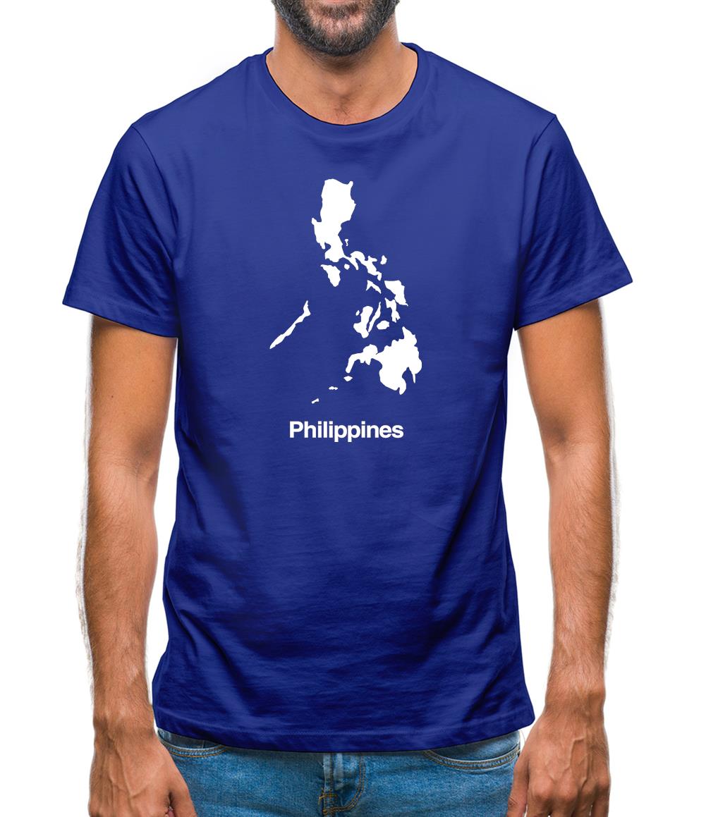 Philippines Silhouette Mens T-Shirt Philippines Silhouette Mens T-Shirt