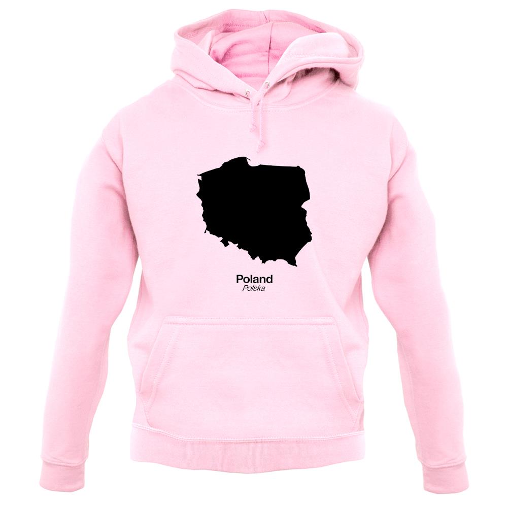 Poland Silhouette unisex hoodie Poland Silhouette unisex hoodie