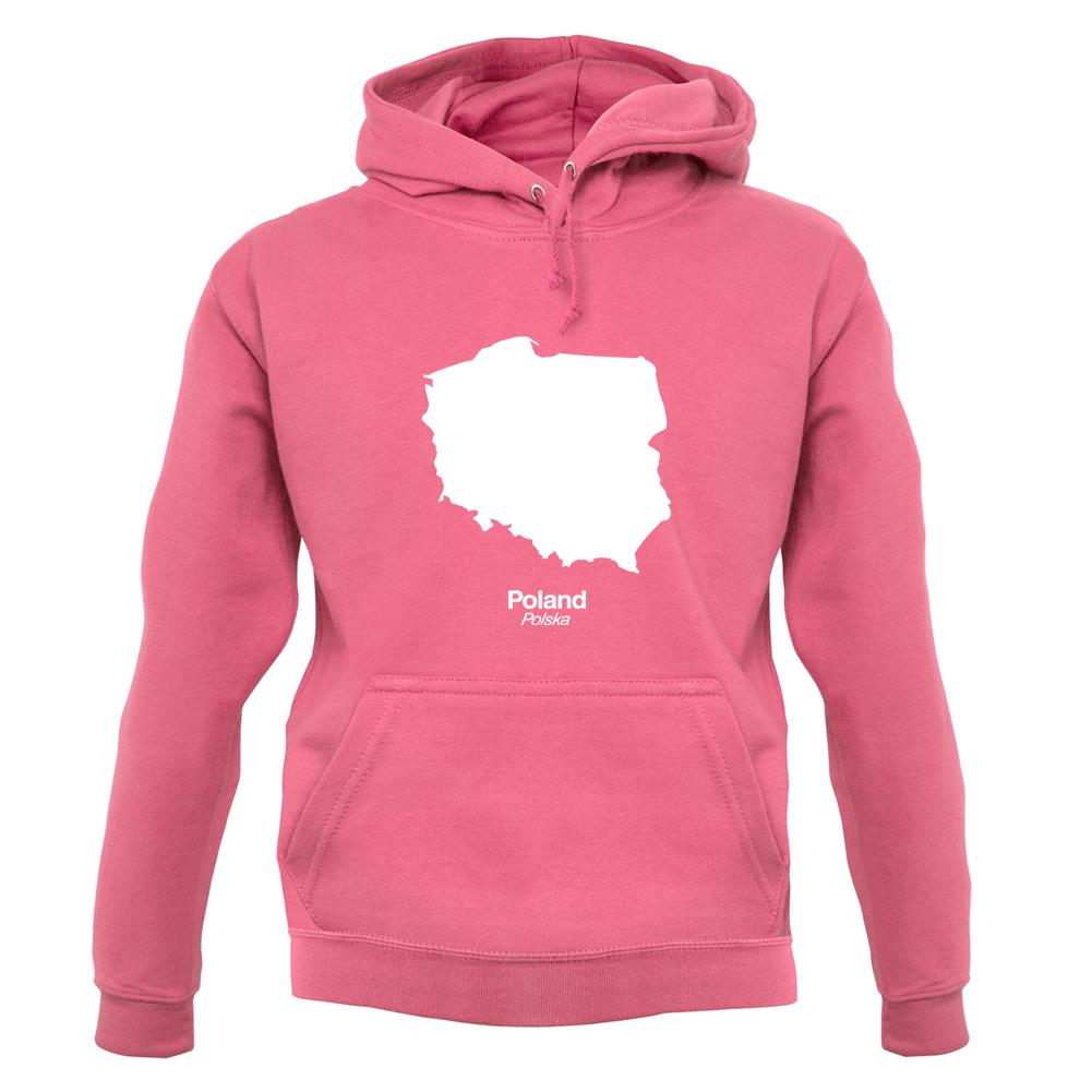 Poland Silhouette unisex hoodie Poland Silhouette unisex hoodie