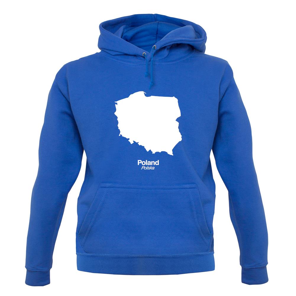 Poland Silhouette unisex hoodie Poland Silhouette unisex hoodie