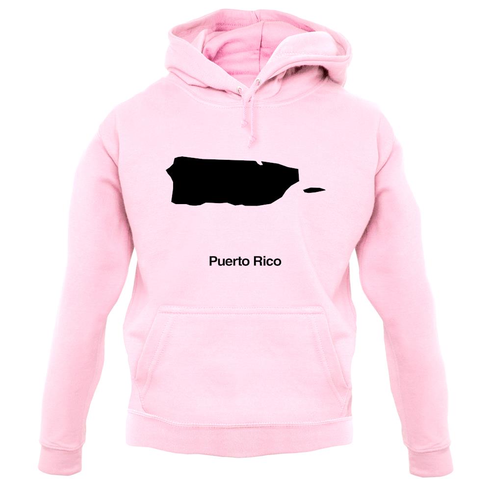 Puerto Rico Silhouette unisex hoodie Puerto Rico Silhouette unisex hoodie