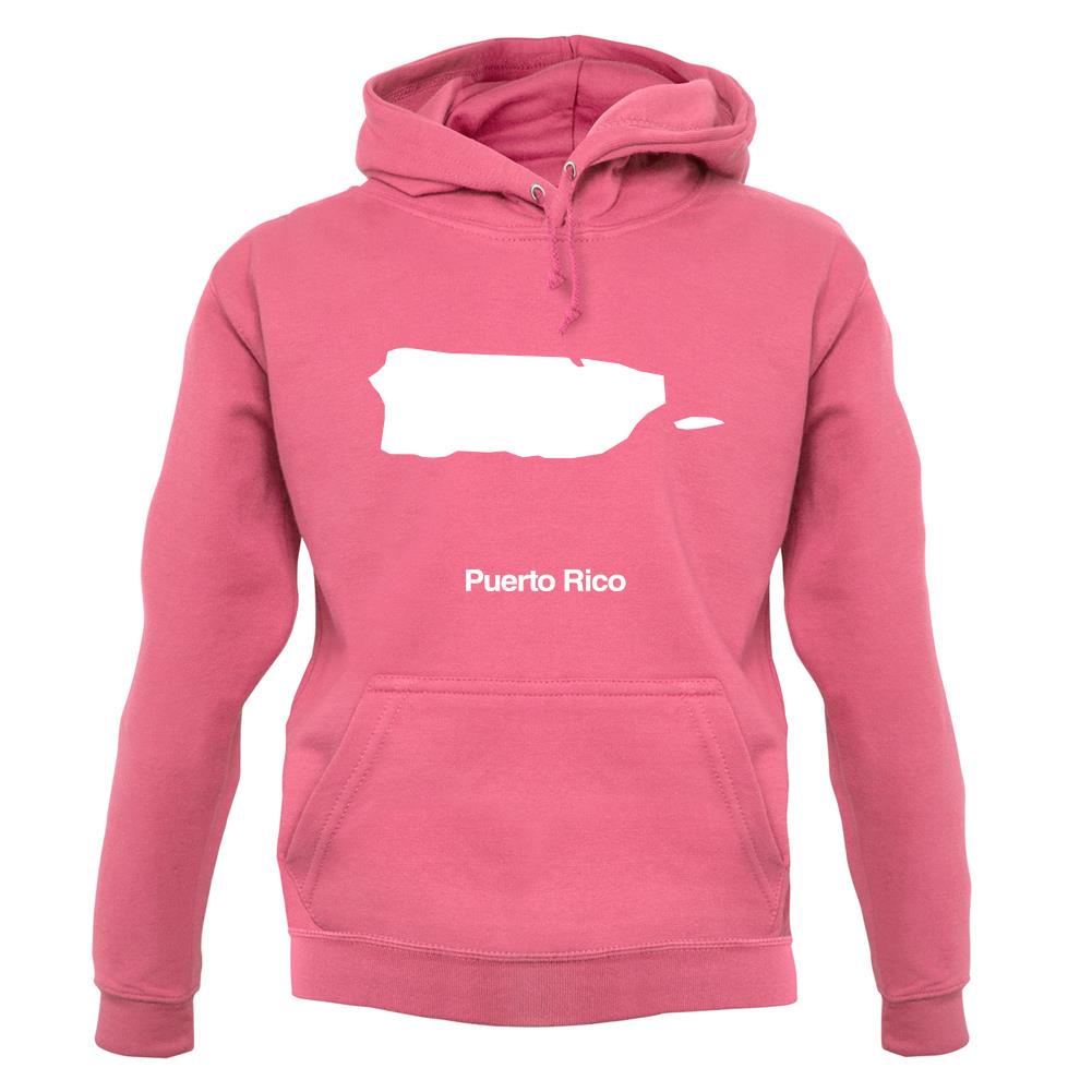 Puerto Rico Silhouette unisex hoodie Puerto Rico Silhouette unisex hoodie