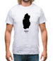Qatar Silhouette Mens T-Shirt Qatar Silhouette Mens T-Shirt