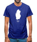 Qatar Silhouette Mens T-Shirt Qatar Silhouette Mens T-Shirt