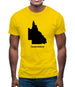 Queensland Silhouette Mens T-Shirt Queensland Silhouette Mens T-Shirt