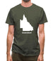 Queensland Silhouette Mens T-Shirt Queensland Silhouette Mens T-Shirt