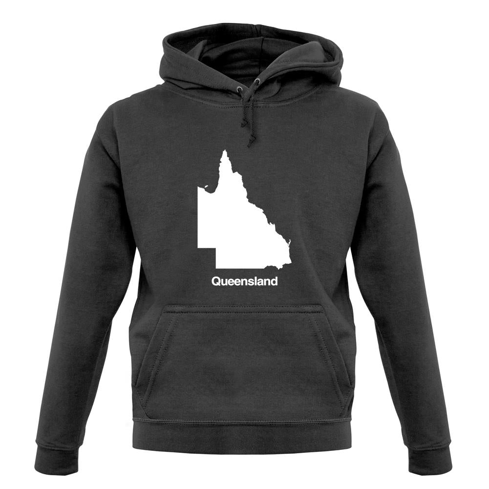 Queensland Silhouette unisex hoodie Queensland Silhouette unisex hoodie