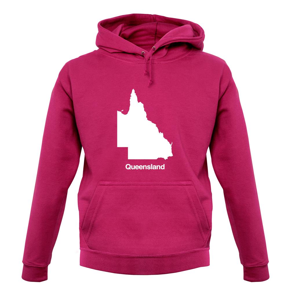 Queensland Silhouette unisex hoodie Queensland Silhouette unisex hoodie