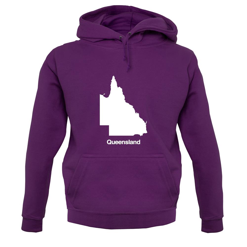 Queensland Silhouette unisex hoodie Queensland Silhouette unisex hoodie