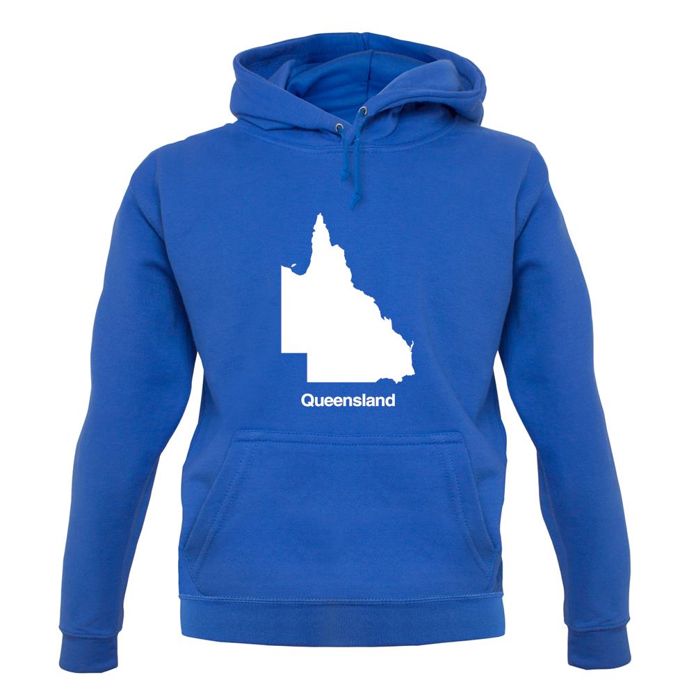 Queensland Silhouette unisex hoodie Queensland Silhouette unisex hoodie
