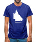 Queensland Silhouette Mens T-Shirt Queensland Silhouette Mens T-Shirt
