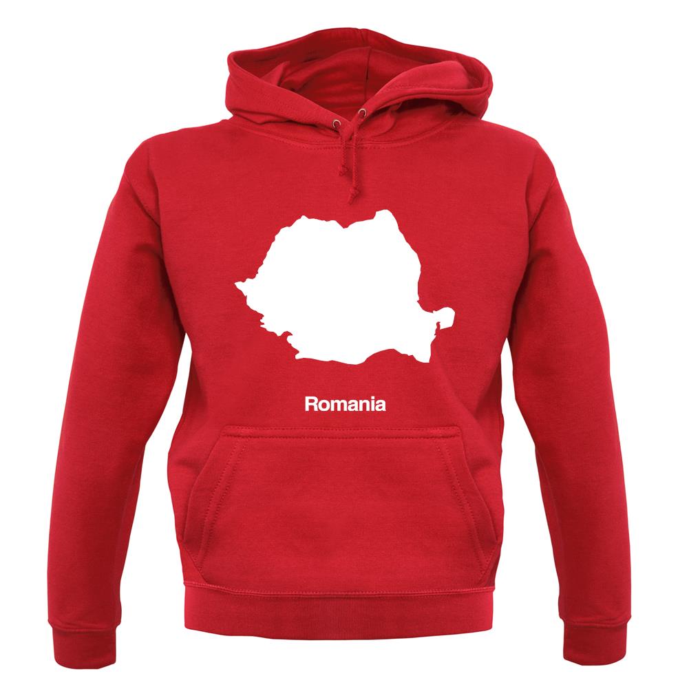 Romania Silhouette unisex hoodie Romania Silhouette unisex hoodie