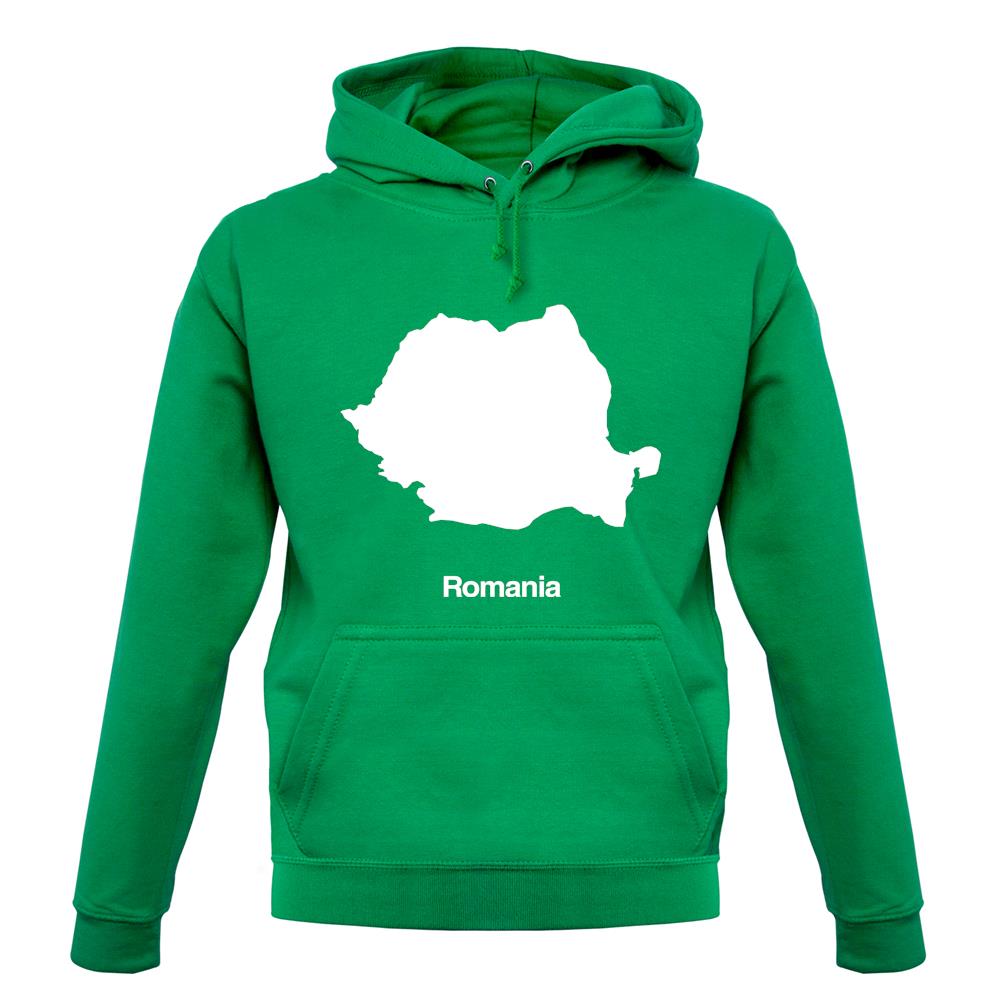 Romania Silhouette unisex hoodie Romania Silhouette unisex hoodie
