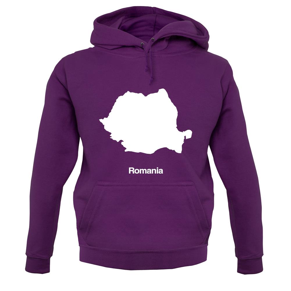 Romania Silhouette unisex hoodie Romania Silhouette unisex hoodie