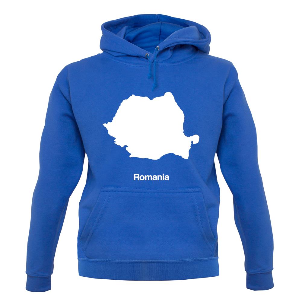 Romania Silhouette unisex hoodie Romania Silhouette unisex hoodie