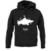 Russia Silhouette unisex hoodie Russia Silhouette unisex hoodie
