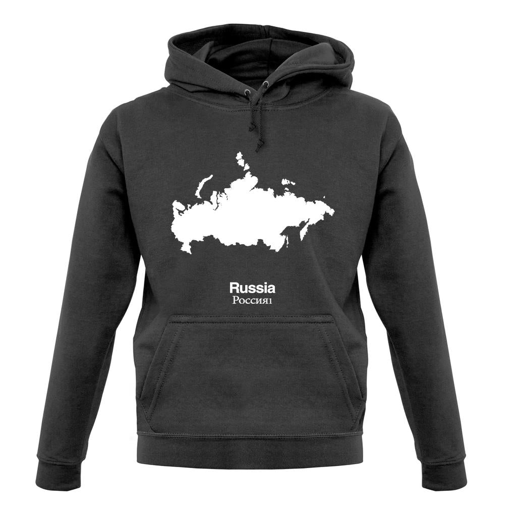Russia Silhouette unisex hoodie Russia Silhouette unisex hoodie