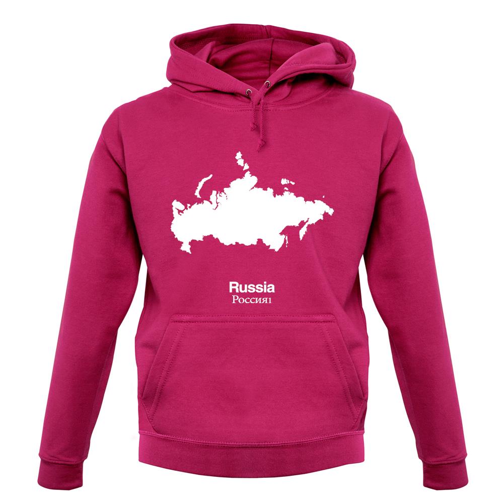Russia Silhouette unisex hoodie Russia Silhouette unisex hoodie