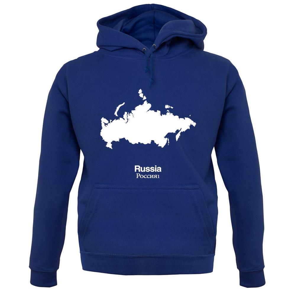 Russia Silhouette unisex hoodie Russia Silhouette unisex hoodie