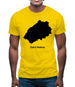 Saint Helena Silhouette Mens T-Shirt Saint Helena Silhouette Mens T-Shirt