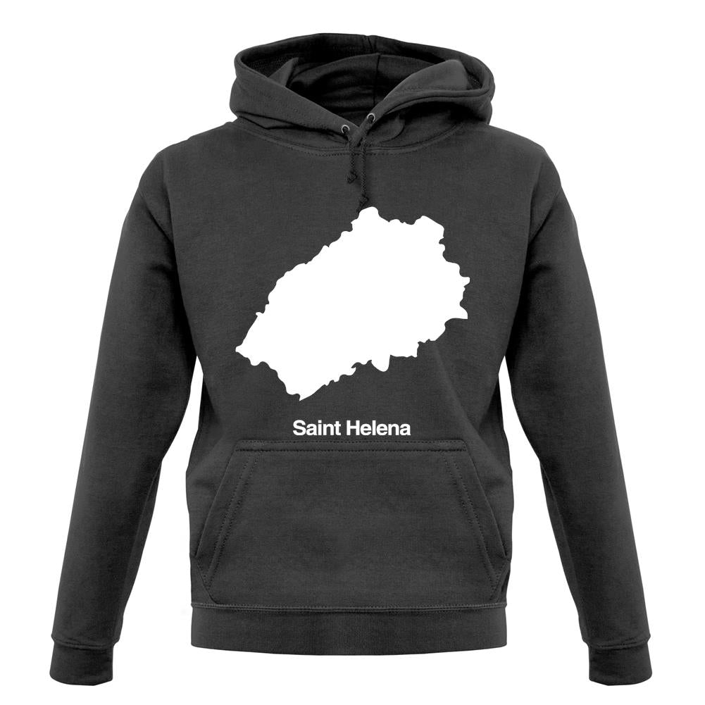 Saint Helena Silhouette unisex hoodie Saint Helena Silhouette unisex hoodie