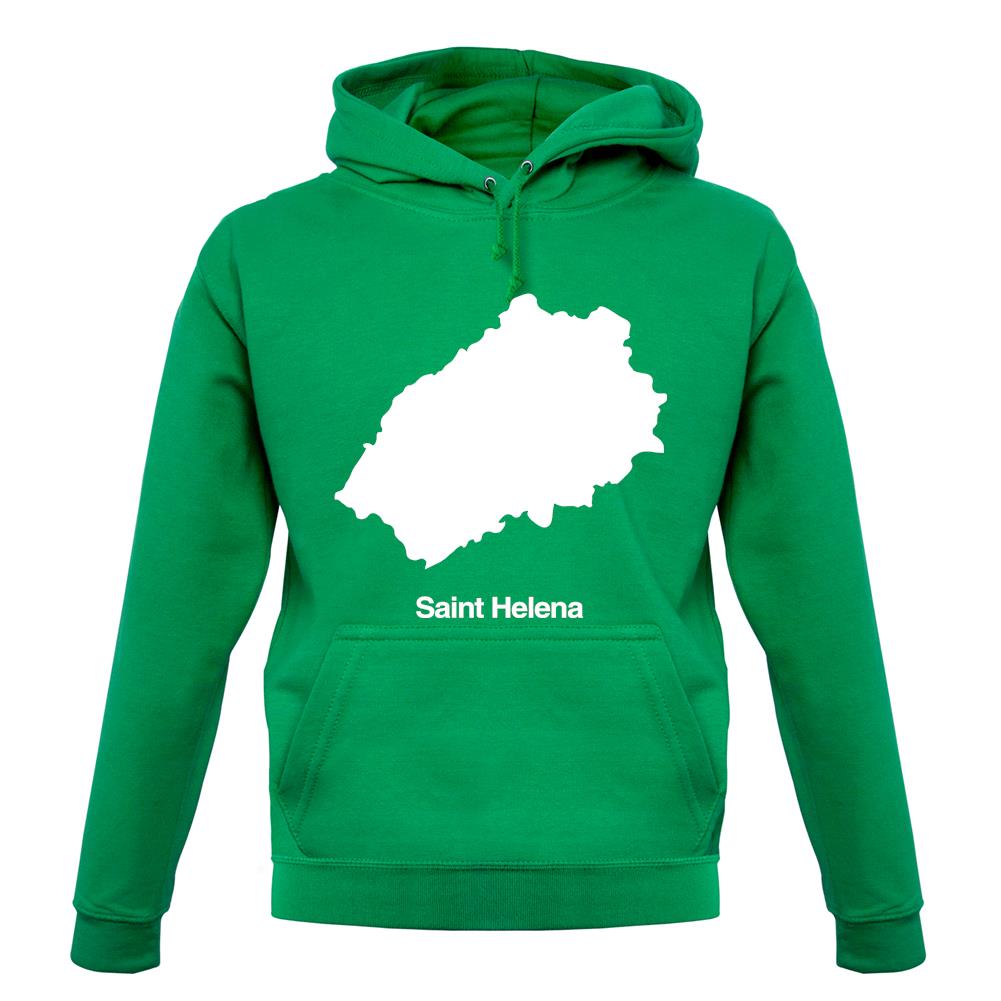 Saint Helena Silhouette unisex hoodie Saint Helena Silhouette unisex hoodie