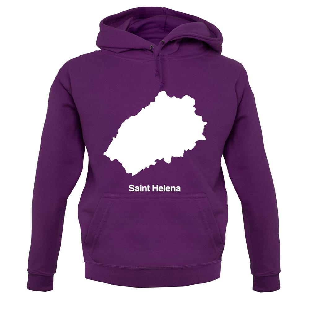 Saint Helena Silhouette unisex hoodie Saint Helena Silhouette unisex hoodie
