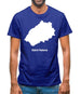 Saint Helena Silhouette Mens T-Shirt Saint Helena Silhouette Mens T-Shirt