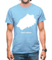 Saint Helena Silhouette Mens T-Shirt Saint Helena Silhouette Mens T-Shirt
