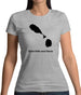 Saint Kitts And Nevis Silhouette Womens T-Shirt