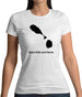Saint Kitts And Nevis Silhouette Womens T-Shirt