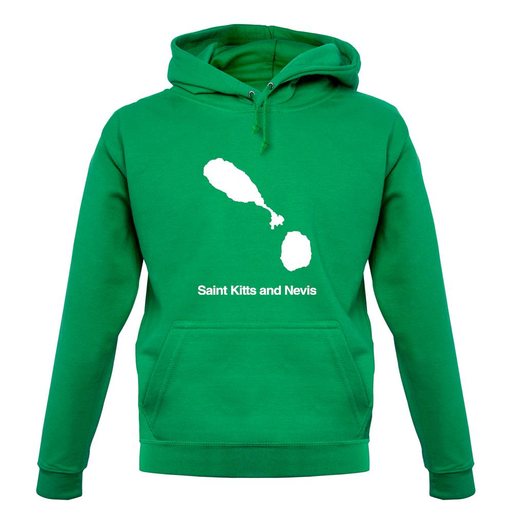 Saint Kitts And Nevis Silhouette unisex hoodie Saint Kitts And Nevis Silhouette unisex hoodie