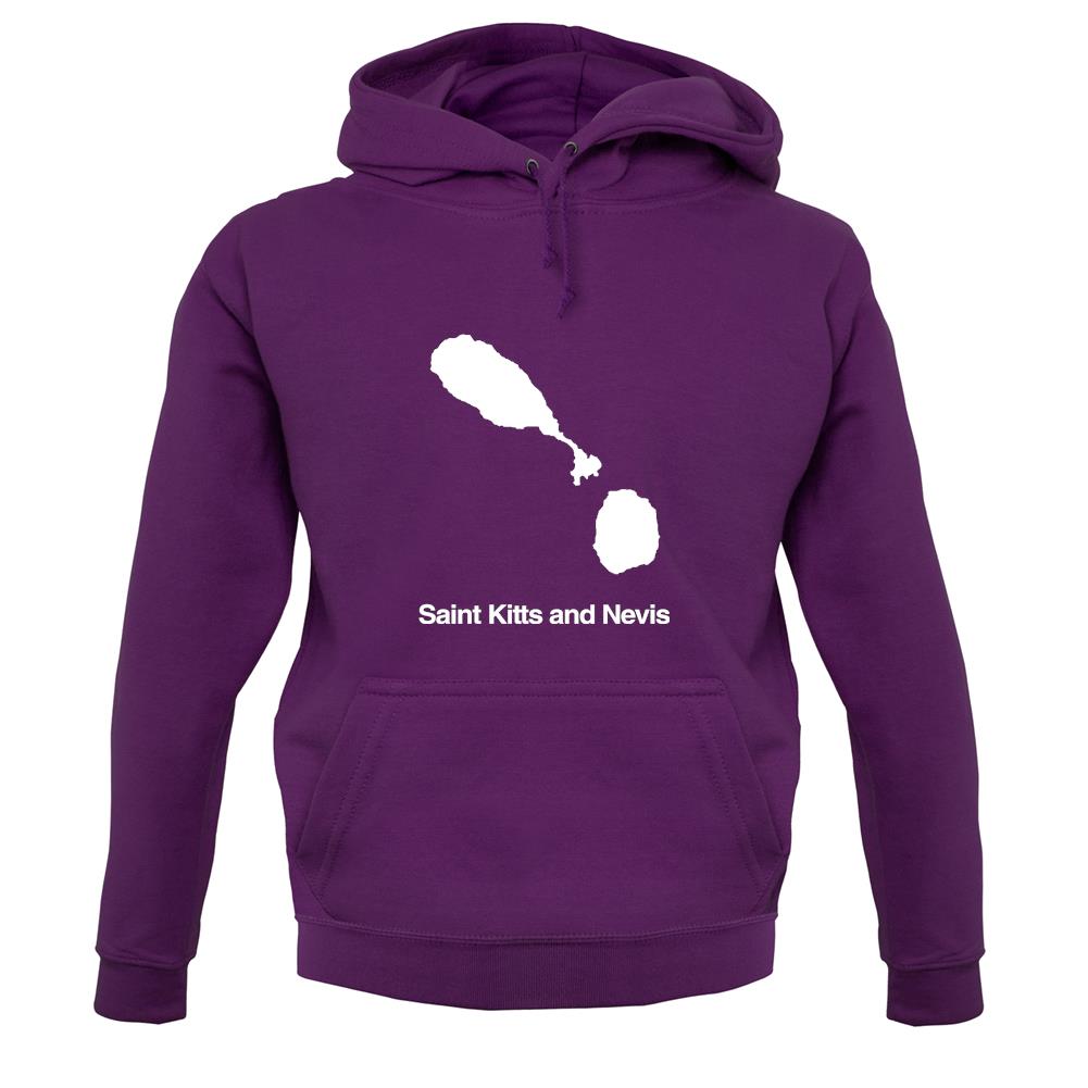 Saint Kitts And Nevis Silhouette unisex hoodie Saint Kitts And Nevis Silhouette unisex hoodie