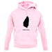 Saint Lucia Silhouette unisex hoodie Saint Lucia Silhouette unisex hoodie