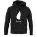 Saint Lucia Silhouette unisex hoodie Saint Lucia Silhouette unisex hoodie