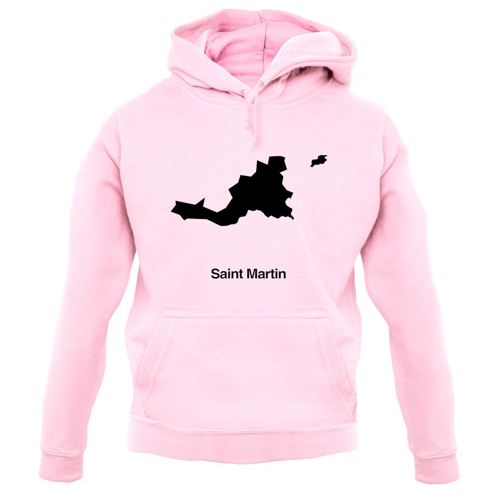 Saint Martin Silhouette unisex hoodie Saint Martin Silhouette unisex hoodie