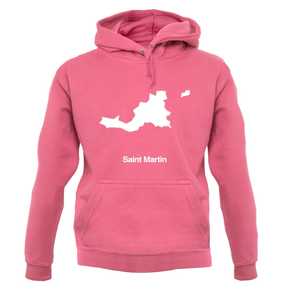 Saint Martin Silhouette unisex hoodie Saint Martin Silhouette unisex hoodie