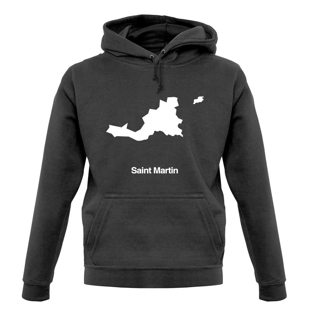 Saint Martin Silhouette unisex hoodie Saint Martin Silhouette unisex hoodie