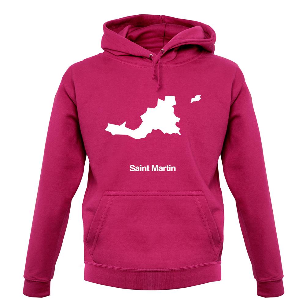 Saint Martin Silhouette unisex hoodie Saint Martin Silhouette unisex hoodie